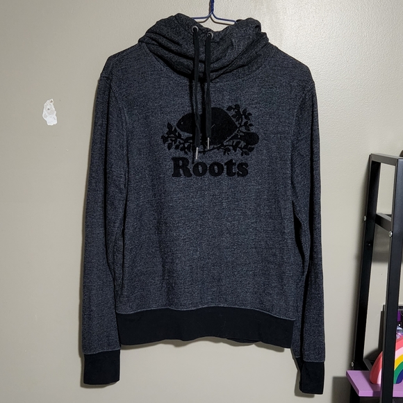 Roots Cowl Neck Pullover Hoodie - Picture 2 of 9